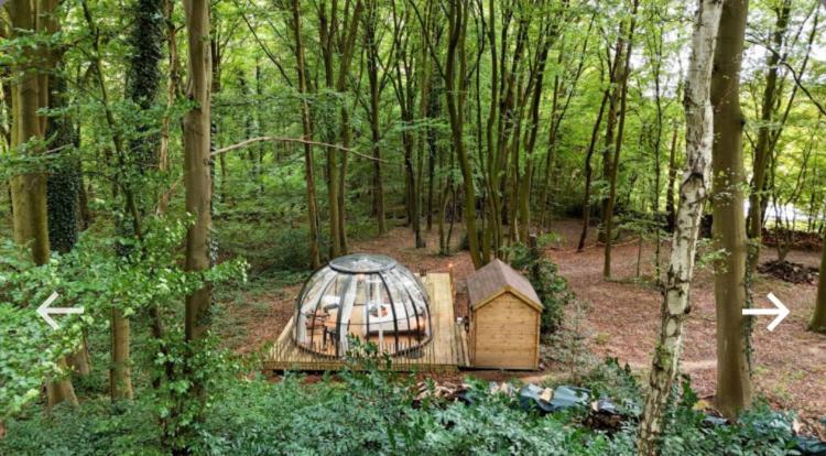 Le Dome De Namur - Une Nuit Insolite Dans Les Bois Luaran gambar