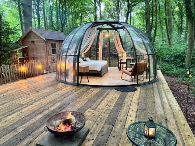 Le Dome De Namur - Une Nuit Insolite Dans Les Bois Luaran gambar